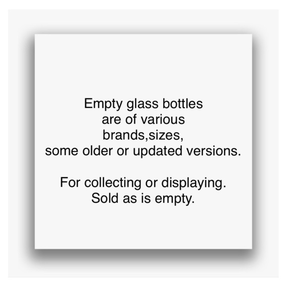 Versace empty bottles(4) - Picture 6 of 6